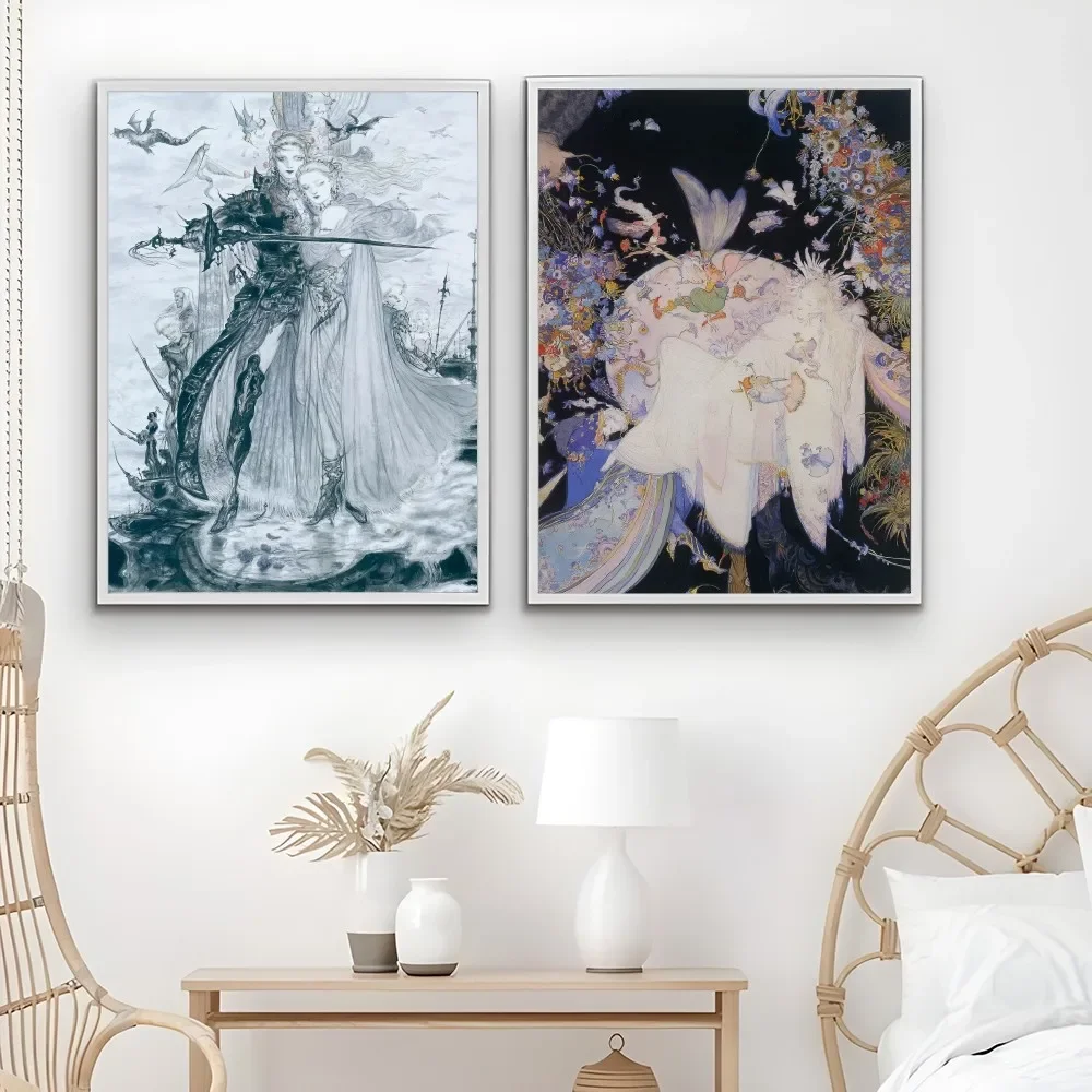Yoshitaka Amano Final Fantasy  - Home Decor Games Free recensie en prijs