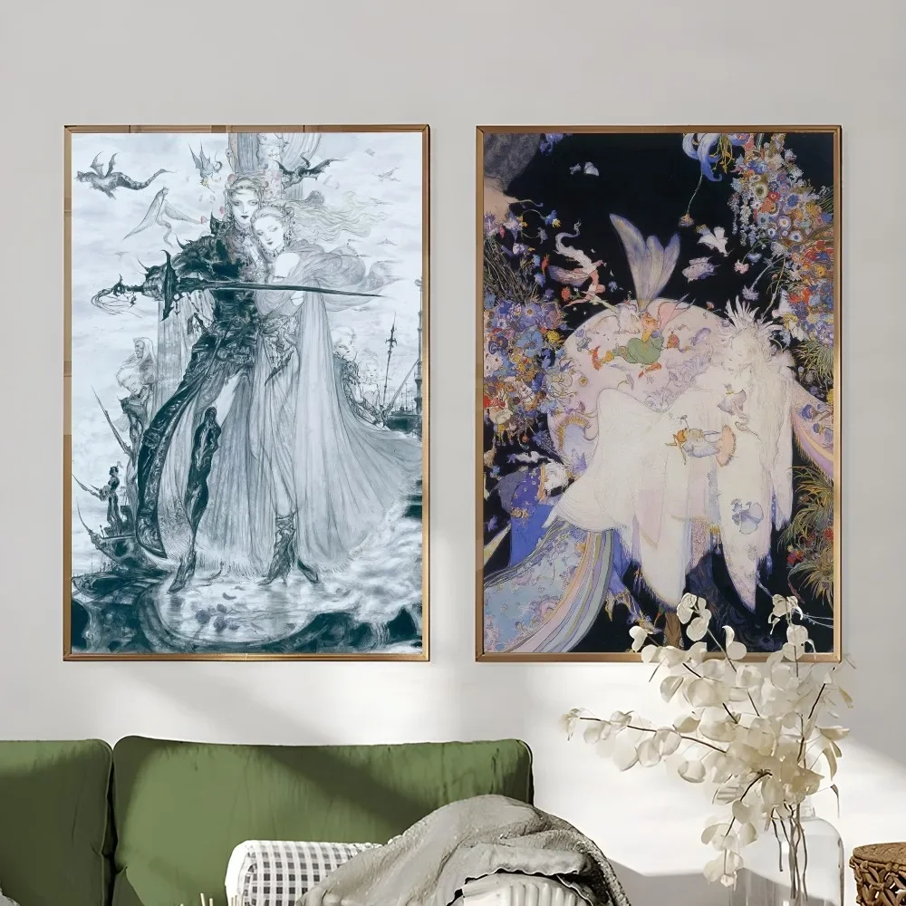 Yoshitaka Amano Final Fantasy  - Home Decor Games Free recensie en prijs