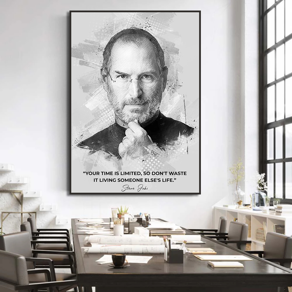 Banen Steve Elon Musk Canvas S - Home Decor Jobs recensie en prijs